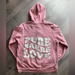 Pure Barre Groovy Zip Up Sweatshirt